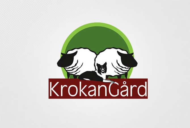 logo krokan gård