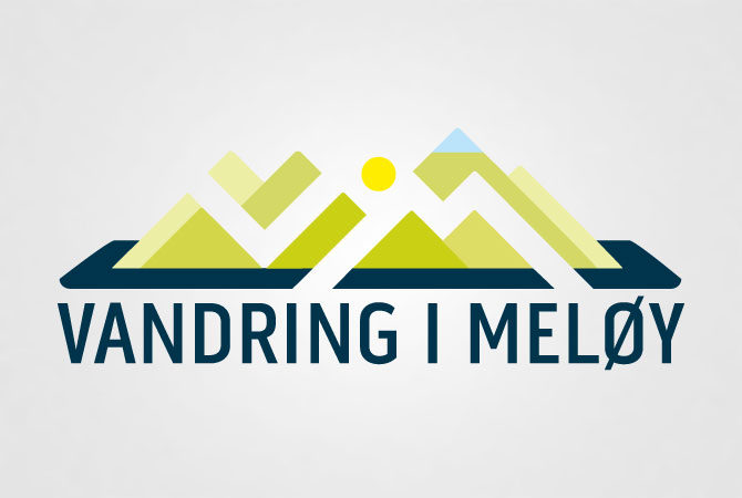 vim, vandring i Meløy logo